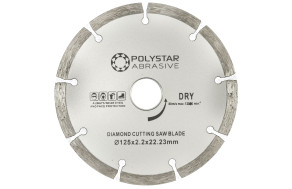 Diamond saw blade segment